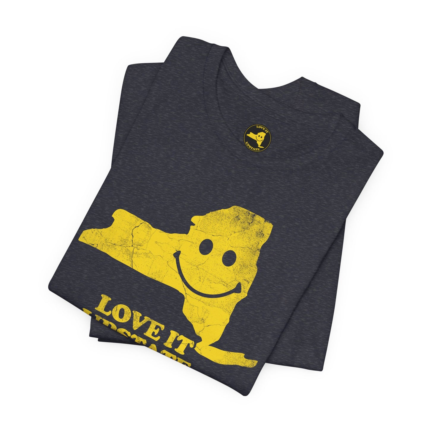 LOVE IT UPSTATE Smiley Vintage Tee