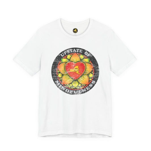 Upstate of Mindfulness Distressed Graphic Tee