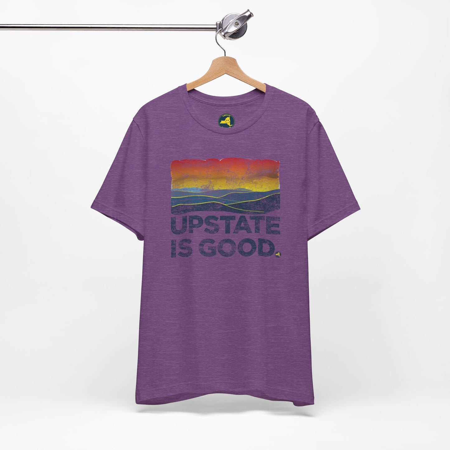 Upstate Is Good Catskills Sunset Tee