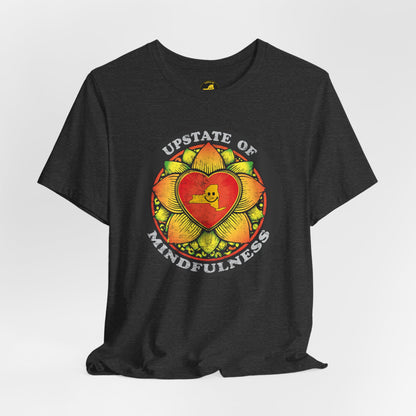 Upstate of Mindfulness Distressed Graphic Tee