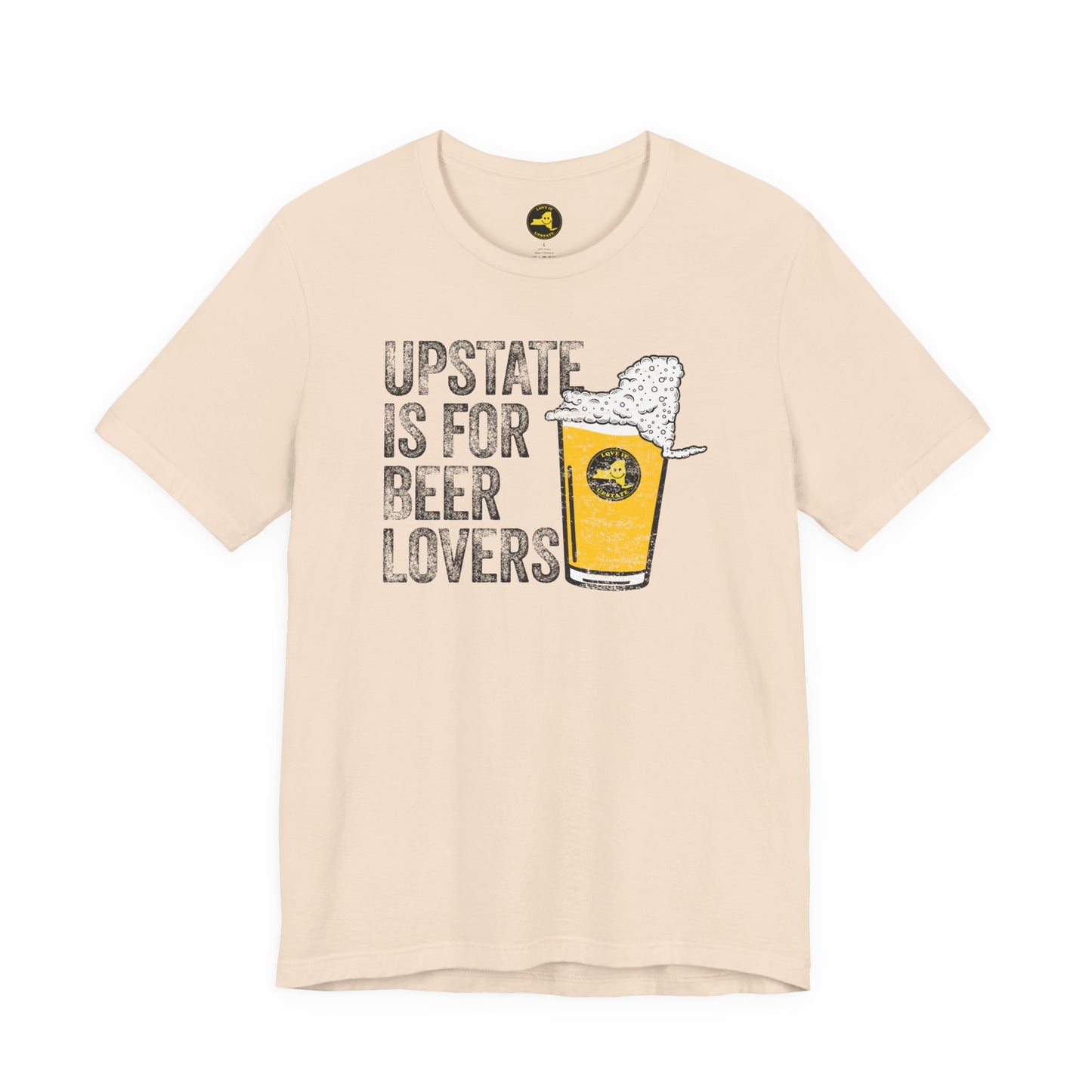 Upstate Is For Beer Lovers T-Shirt — Craft Beer