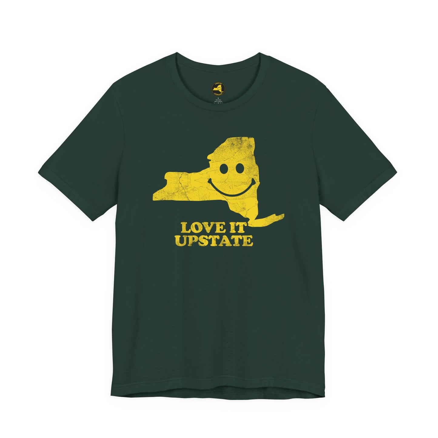 LOVE IT UPSTATE Smiley Vintage Tee