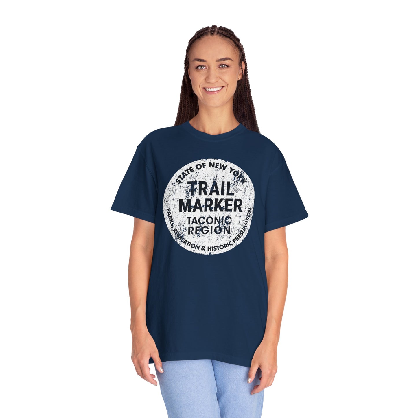 The Taconic Trail Marker Heavyweight Comfy Tee