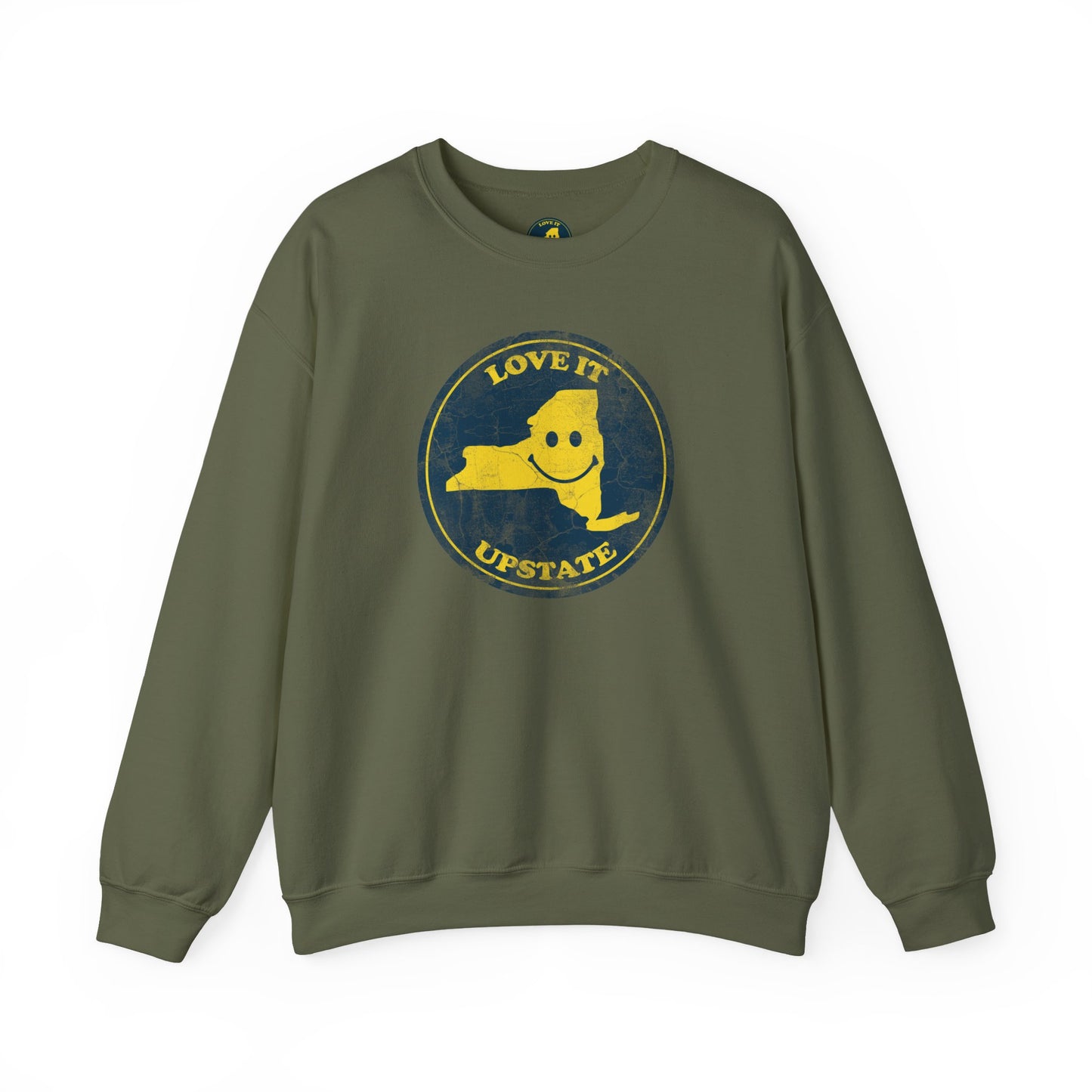 Vintage, Love It Upstate Crewneck Sweatshirt