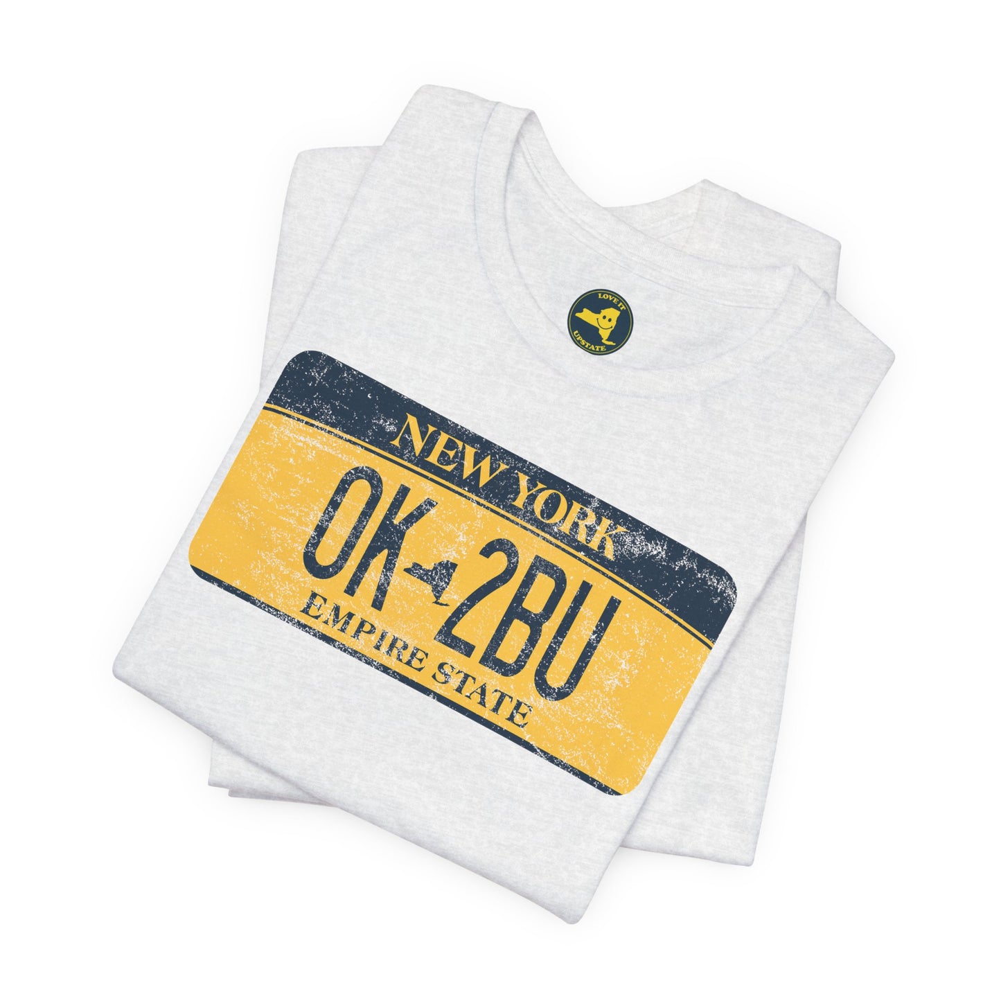 Vintage New York License Plate Tee - OK2BU