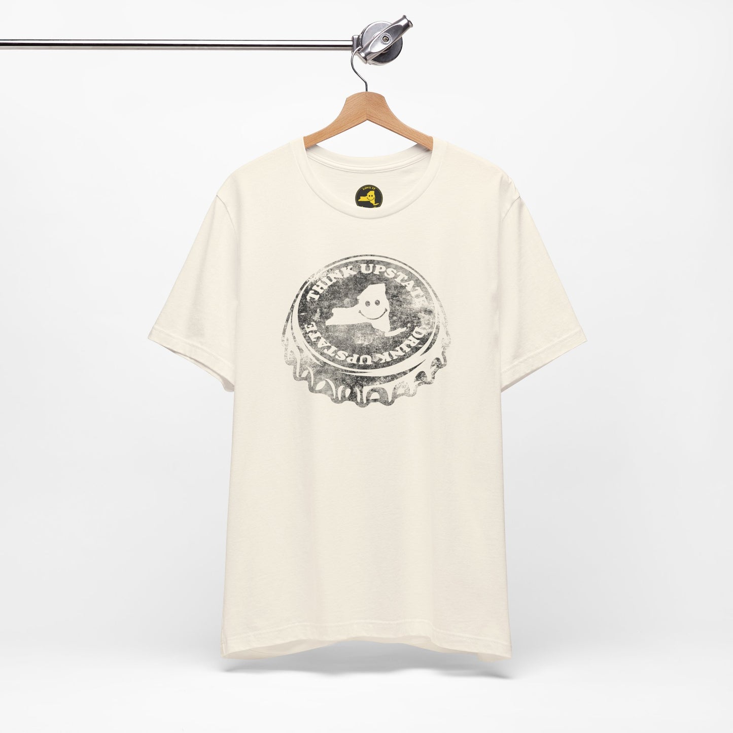Think Upstate, Drink Upstate Bottle Cap Tee