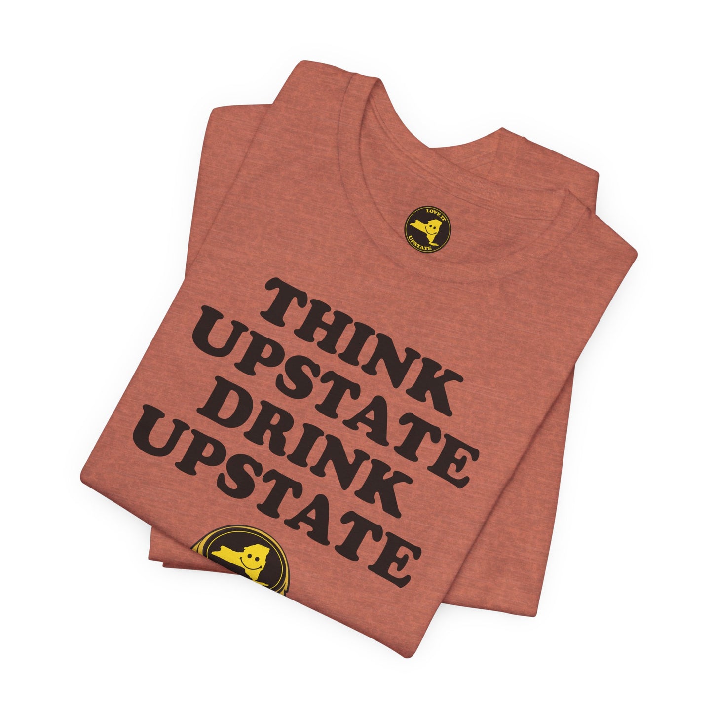 THINK UPSTATE DRINK UPSTATE, Beer Lovers T-Shirt — Craft Beer