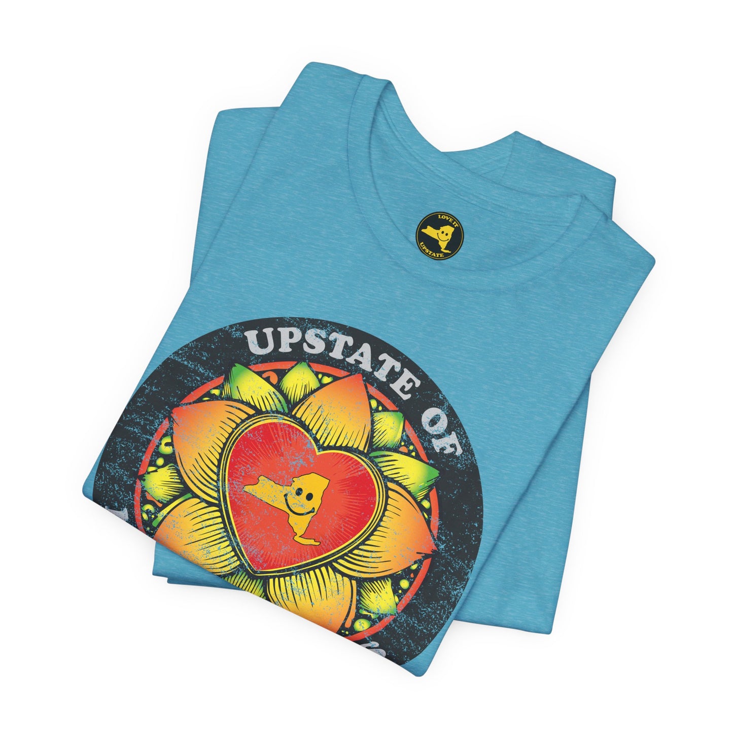 Upstate of Mindfulness Distressed Graphic Tee