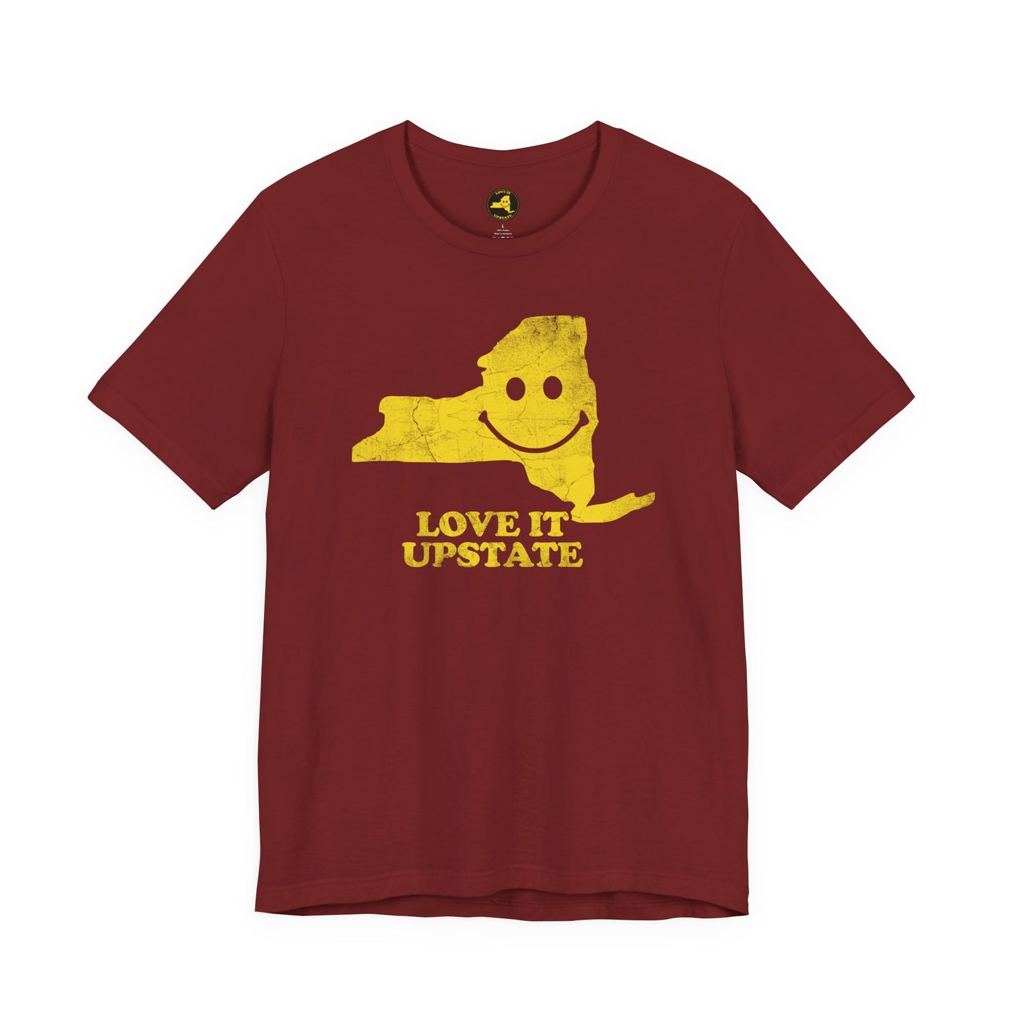 LOVE IT UPSTATE Smiley Vintage Tee