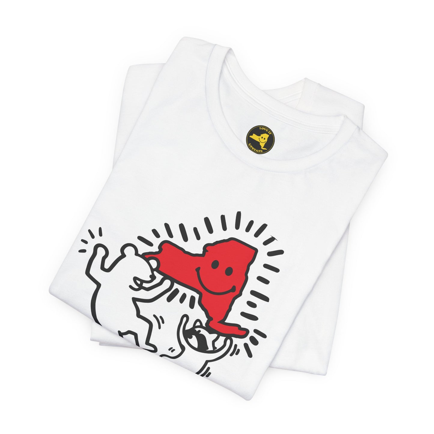 UPSTATE NY POP ART Tee | Inspired by Keith Haring
