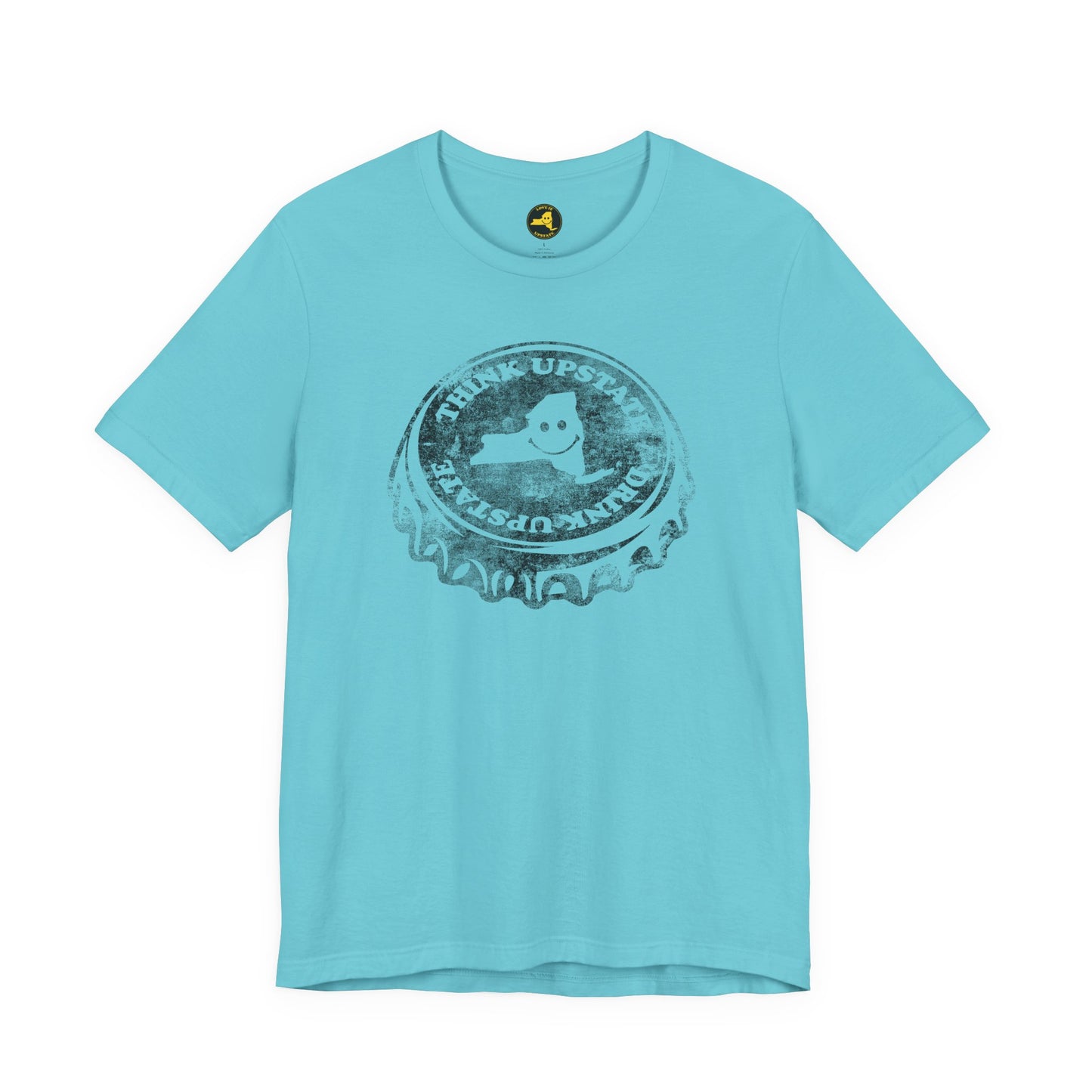 Think Upstate, Drink Upstate Bottle Cap Tee