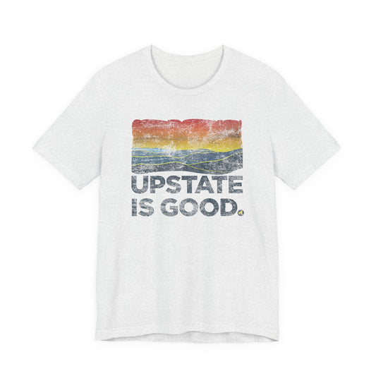Upstate Is Good Catskills Sunset Tee