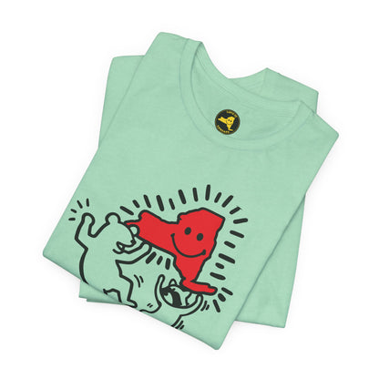 UPSTATE NY POP ART Tee | Inspired by Keith Haring