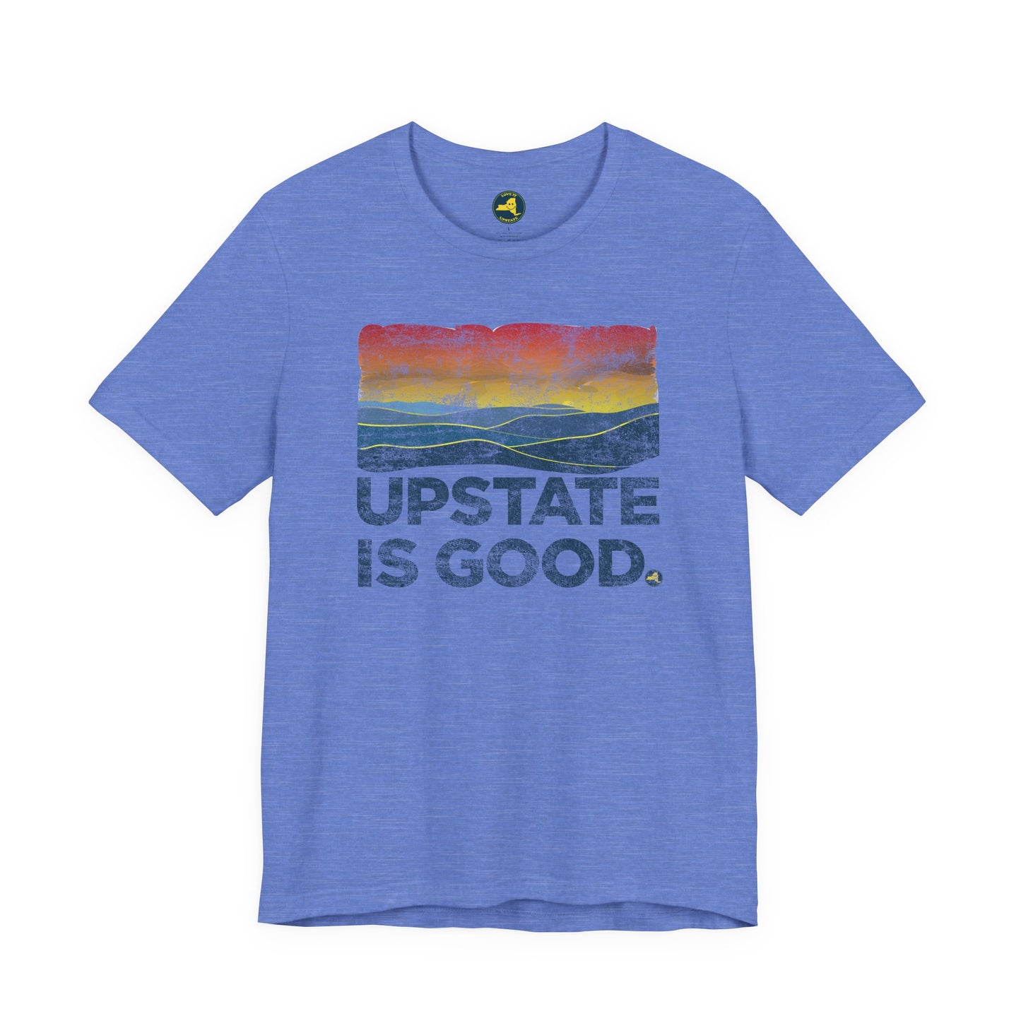 Upstate Is Good Catskills Sunset Tee