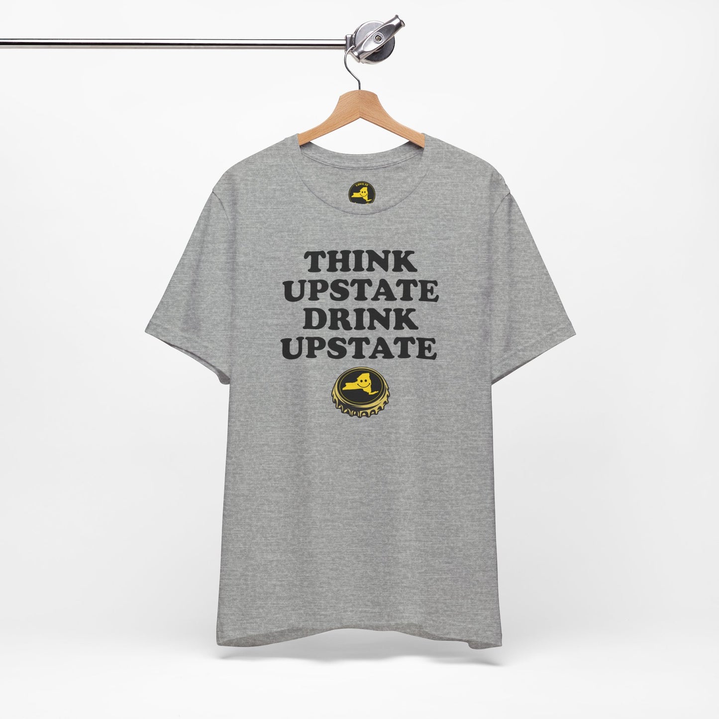 THINK UPSTATE DRINK UPSTATE, Beer Lovers T-Shirt — Craft Beer