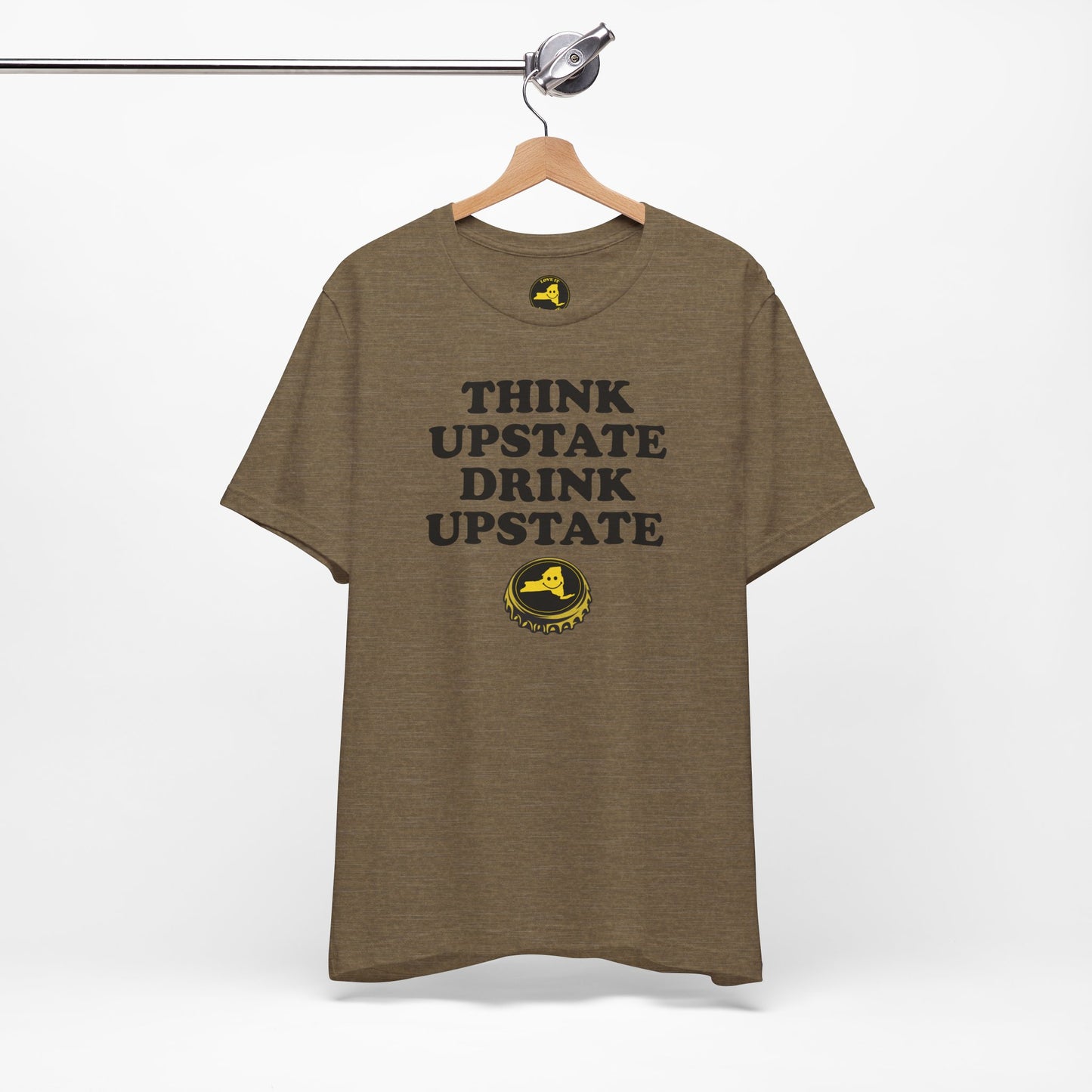 THINK UPSTATE DRINK UPSTATE, Beer Lovers T-Shirt — Craft Beer