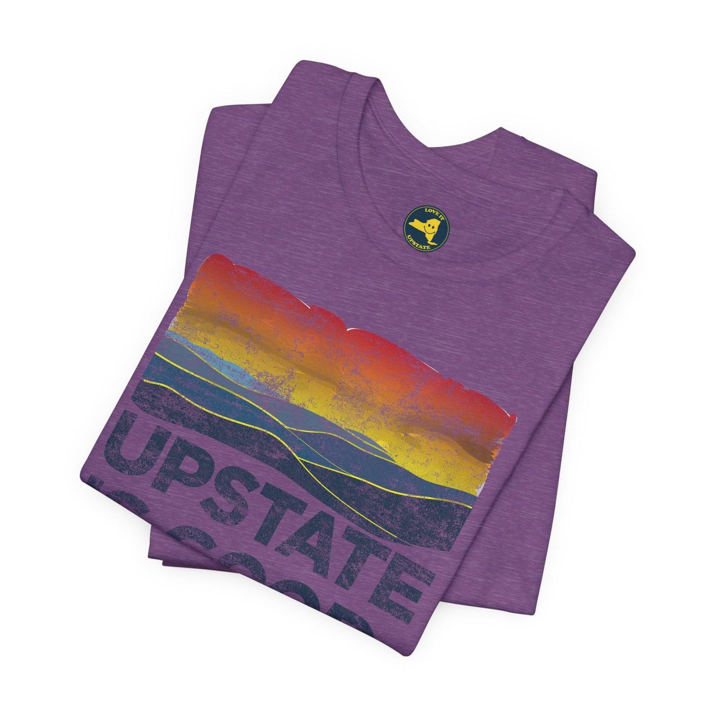 Upstate Is Good Catskills Sunset Tee