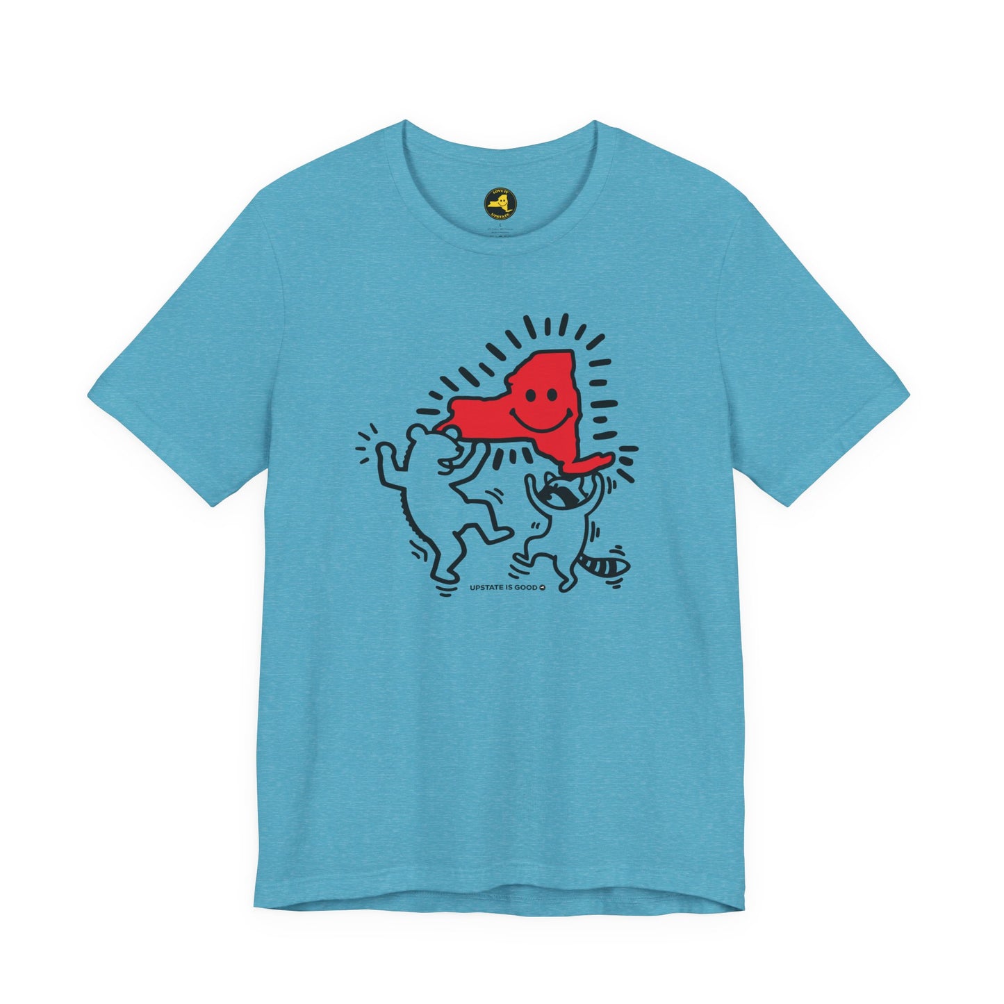 UPSTATE NY POP ART Tee | Inspired by Keith Haring