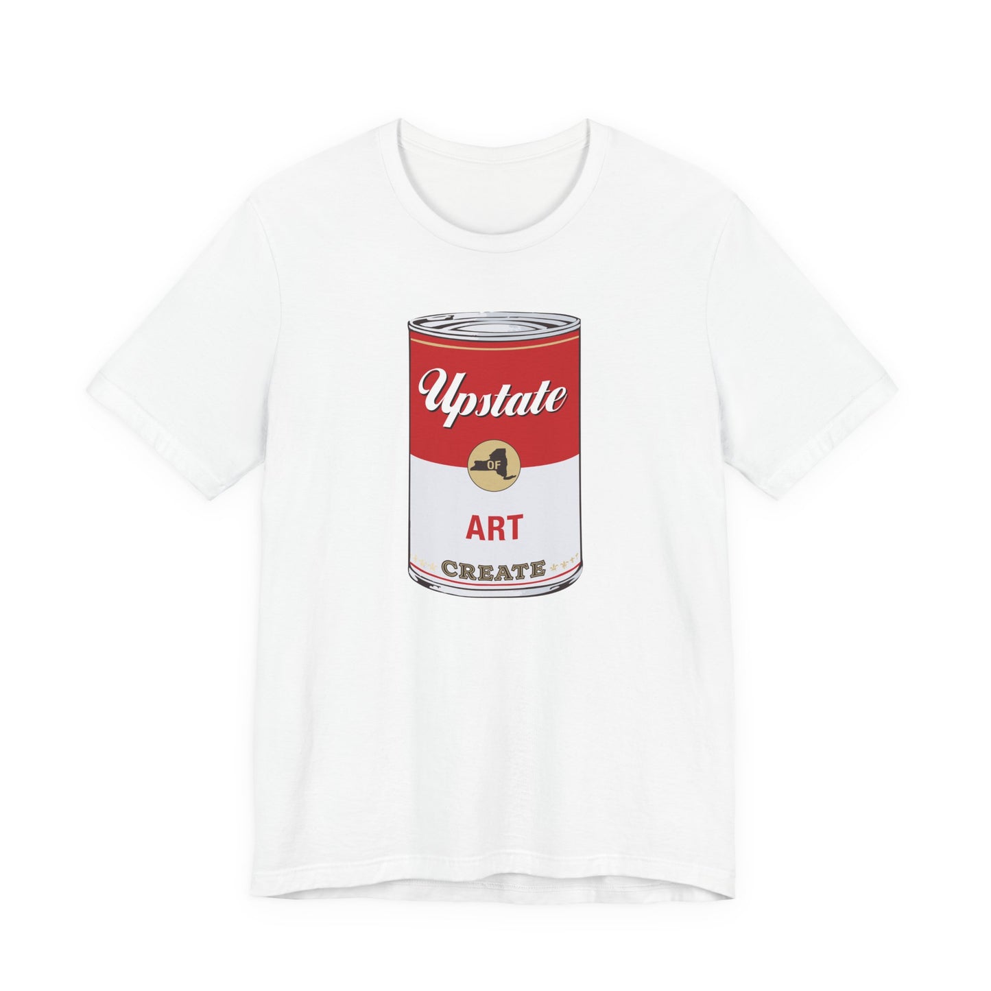'Upstate of Art' Ode to Andy, Pop Art Soup Can Design