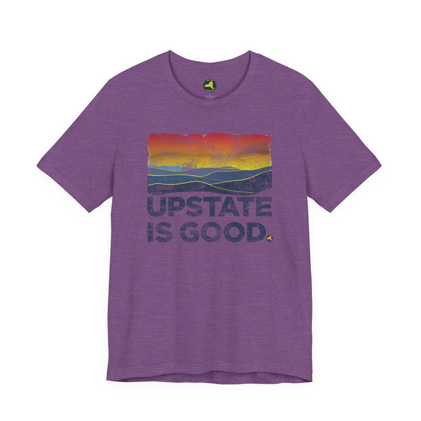Upstate Is Good Catskills Sunset Tee