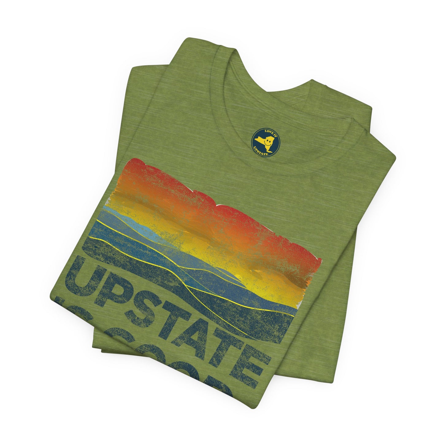 Upstate Is Good Catskills Sunset Tee