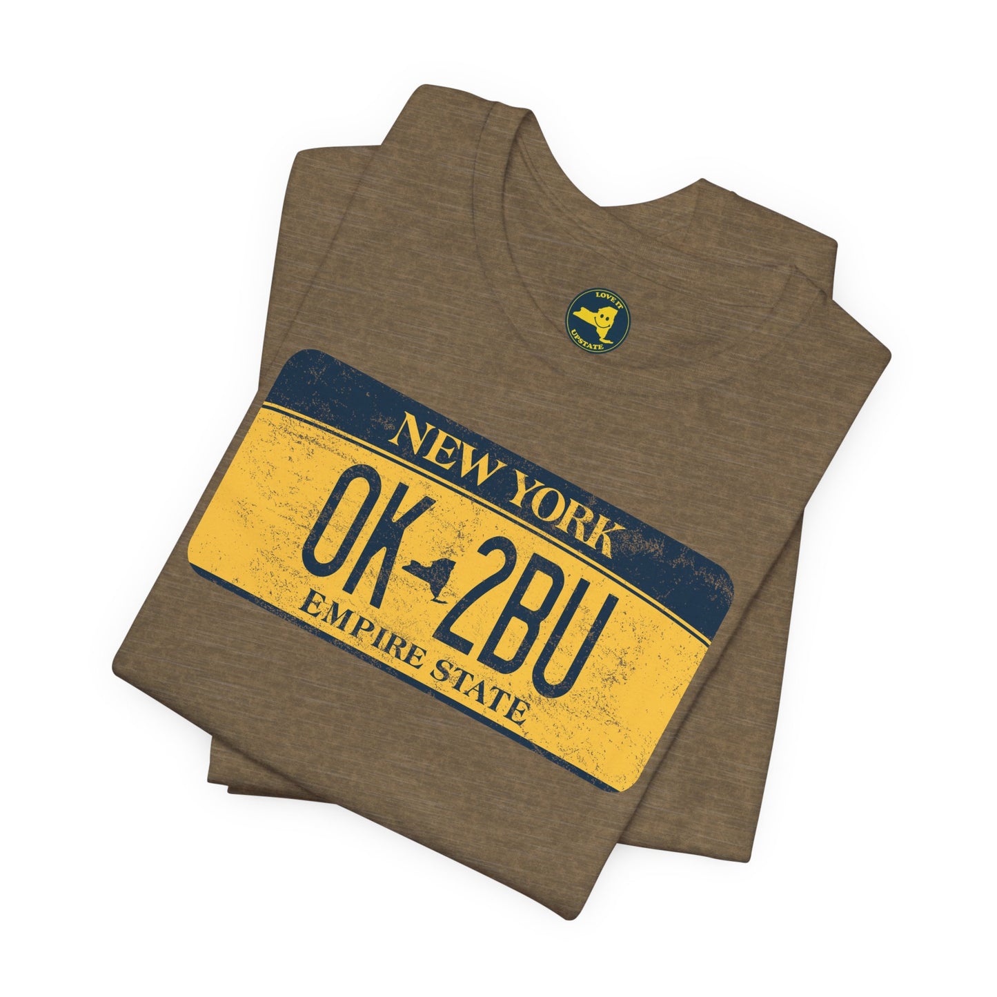 Vintage New York License Plate Tee - OK2BU