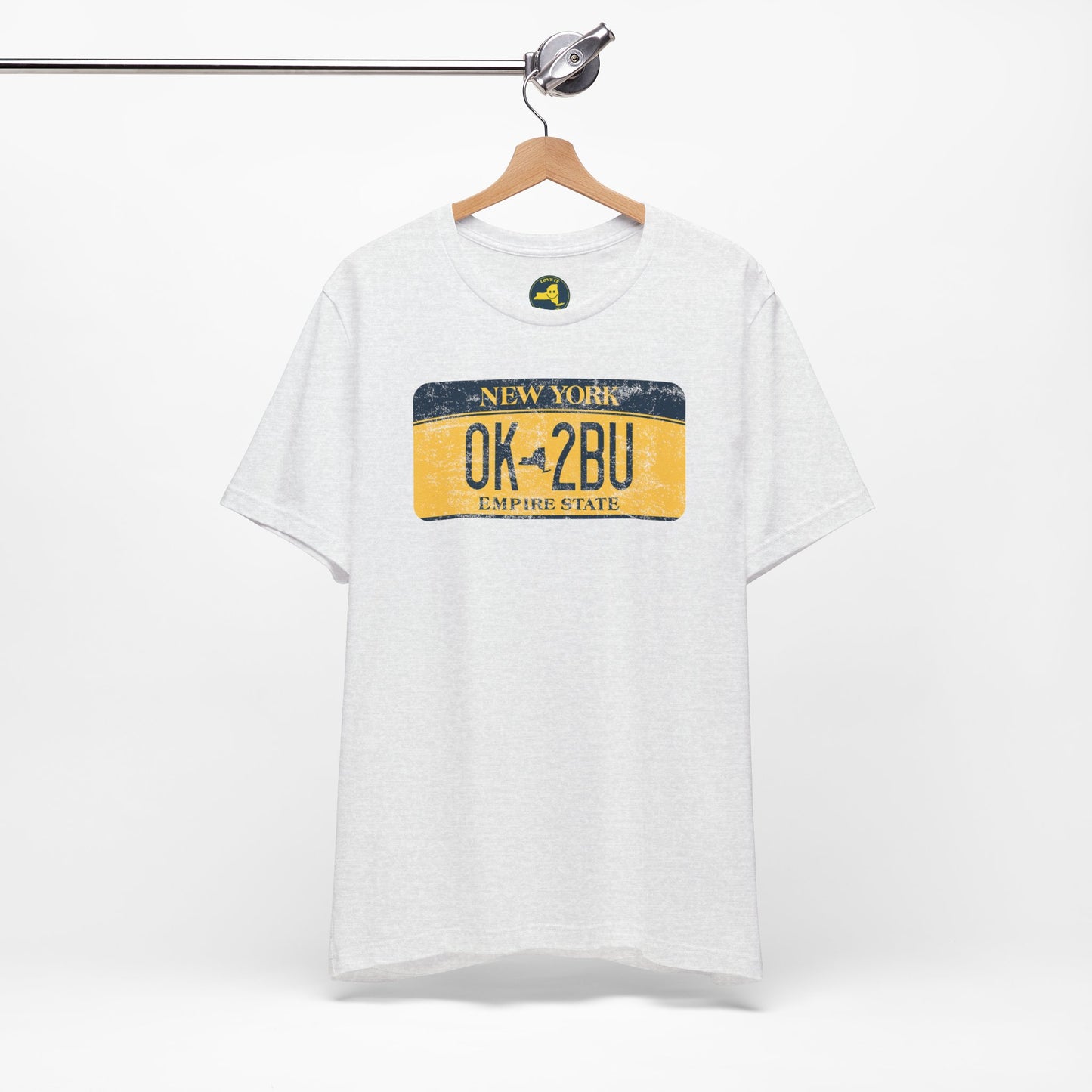 Vintage New York License Plate Tee - OK2BU