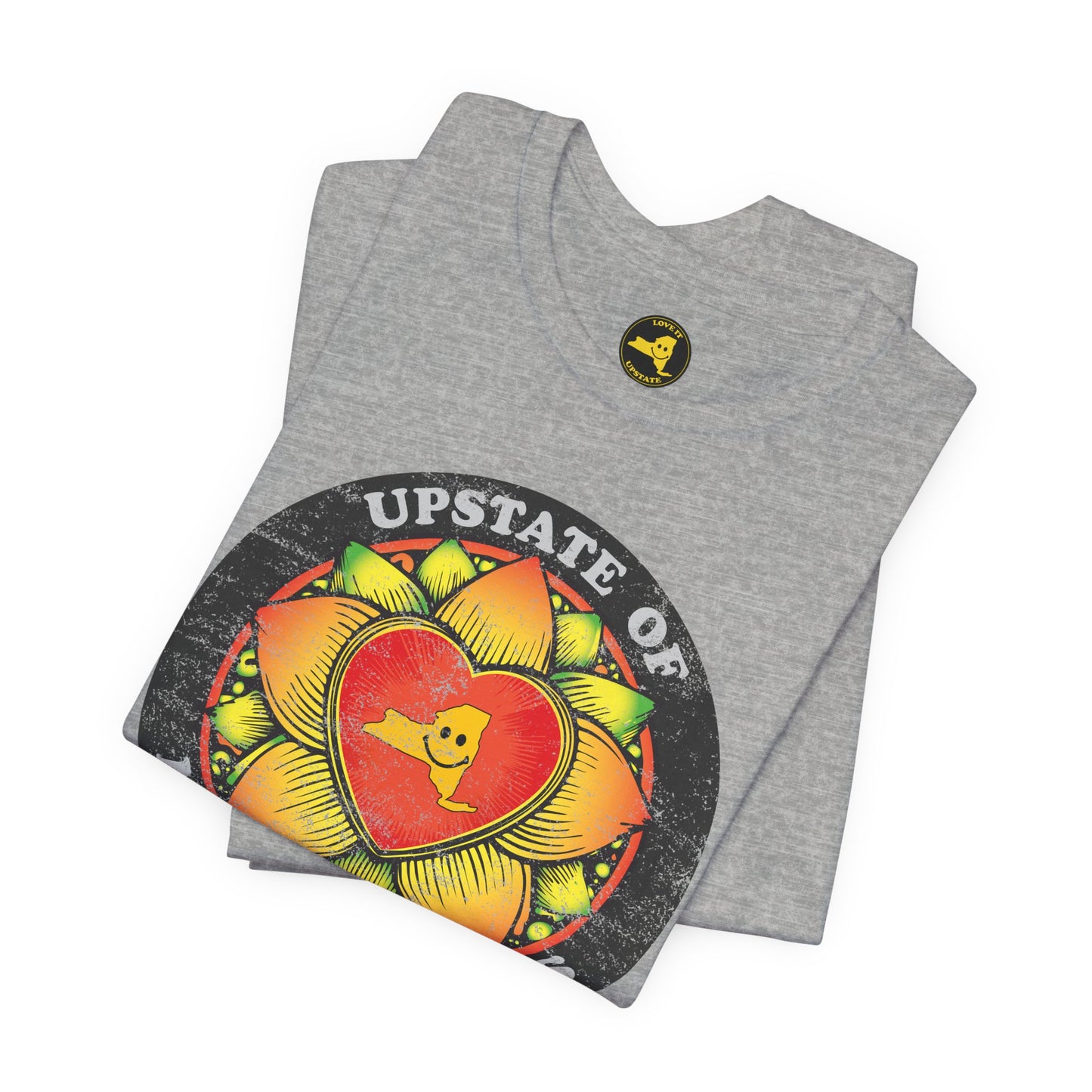 Upstate of Mindfulness Distressed Graphic Tee