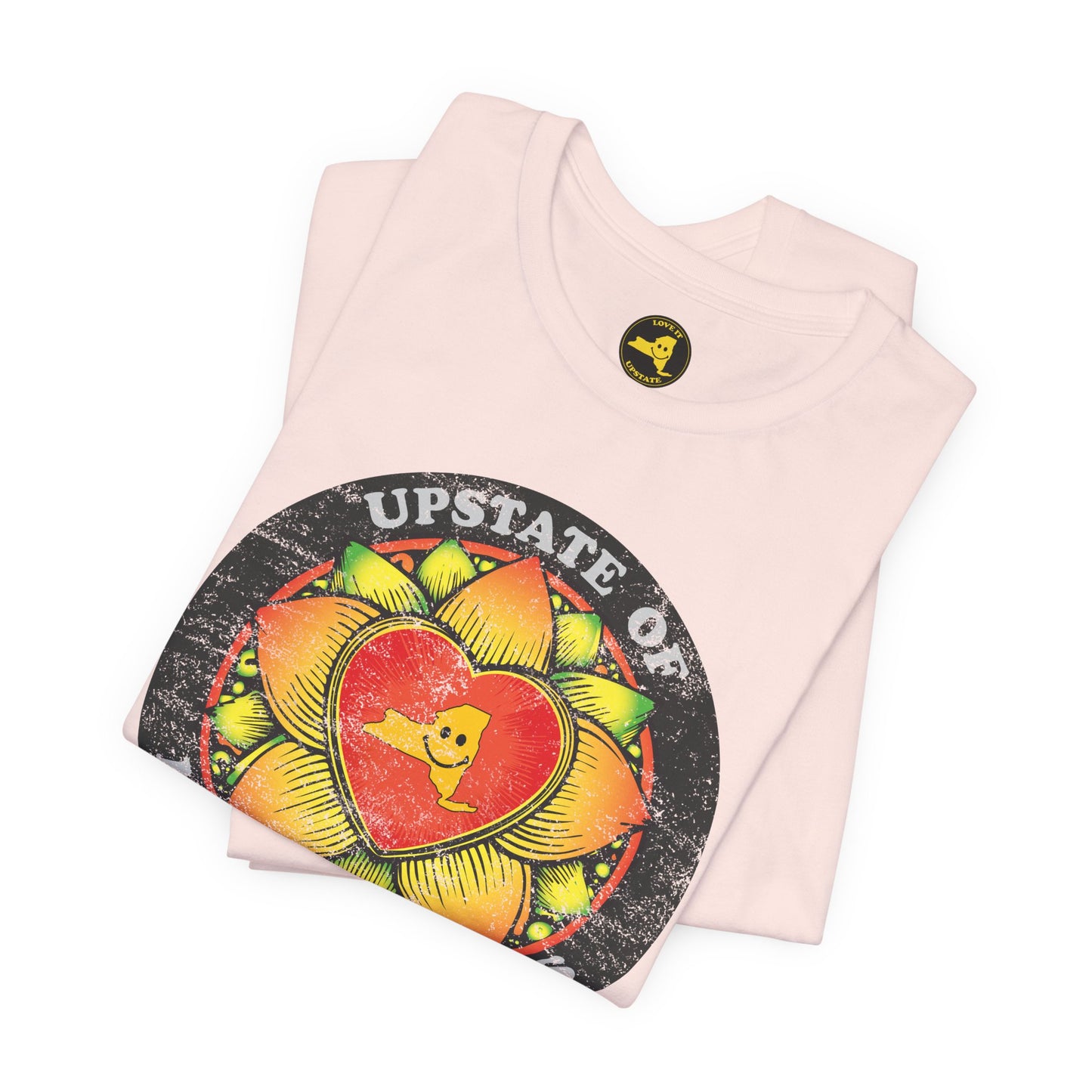 Upstate of Mindfulness Distressed Graphic Tee