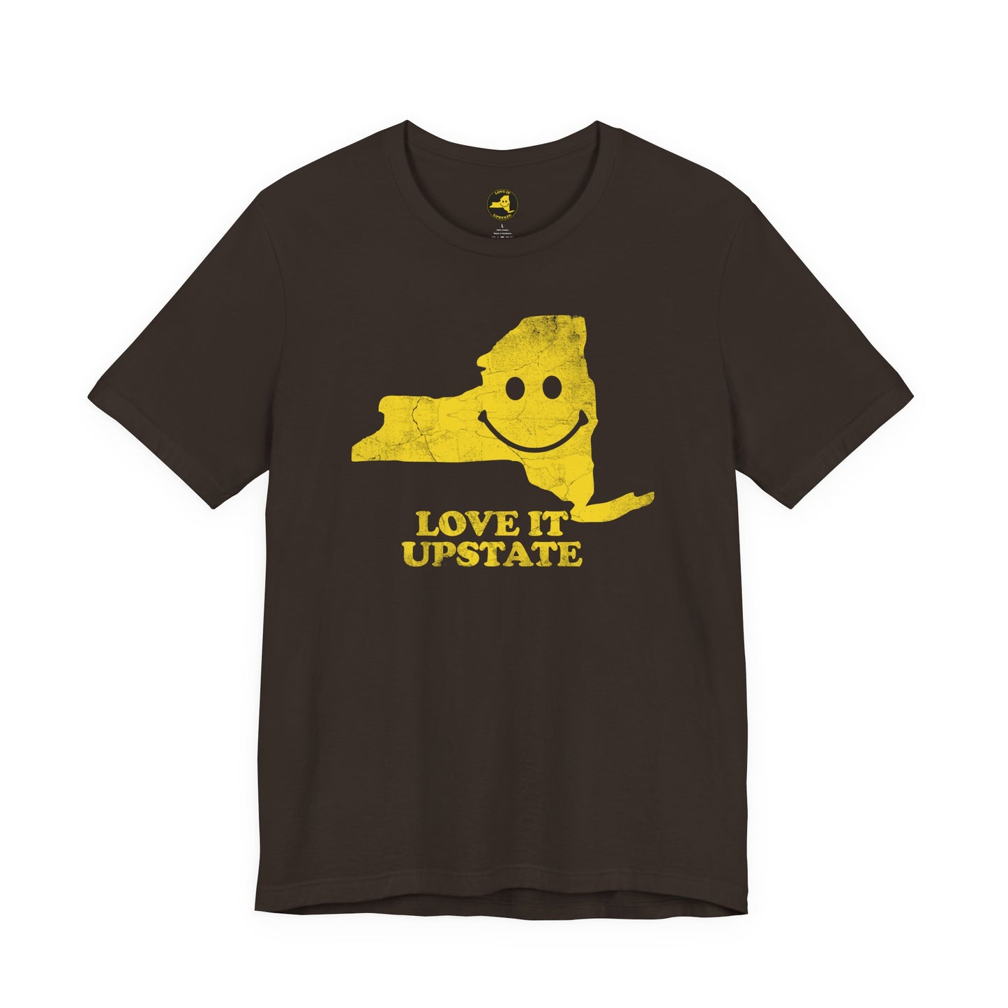 LOVE IT UPSTATE Smiley Vintage Tee