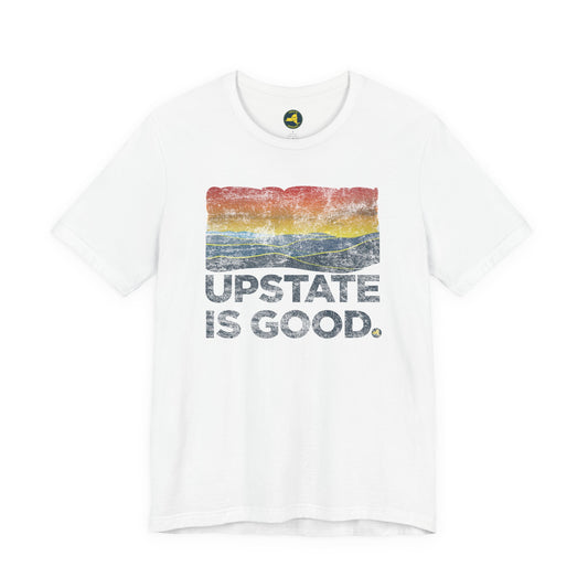 Upstate Is Good Catskills Sunset Tee