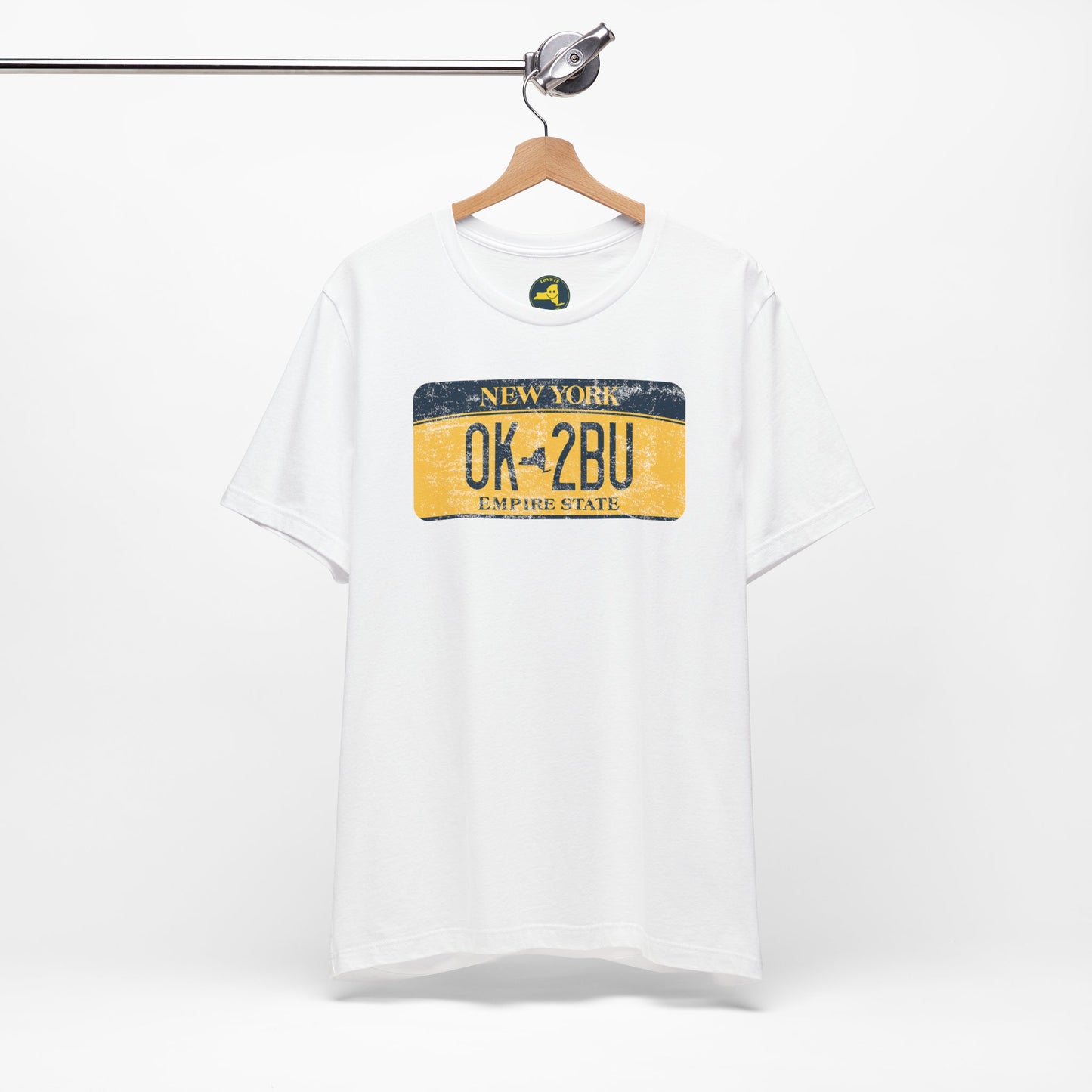 Vintage New York License Plate Tee - OK2BU