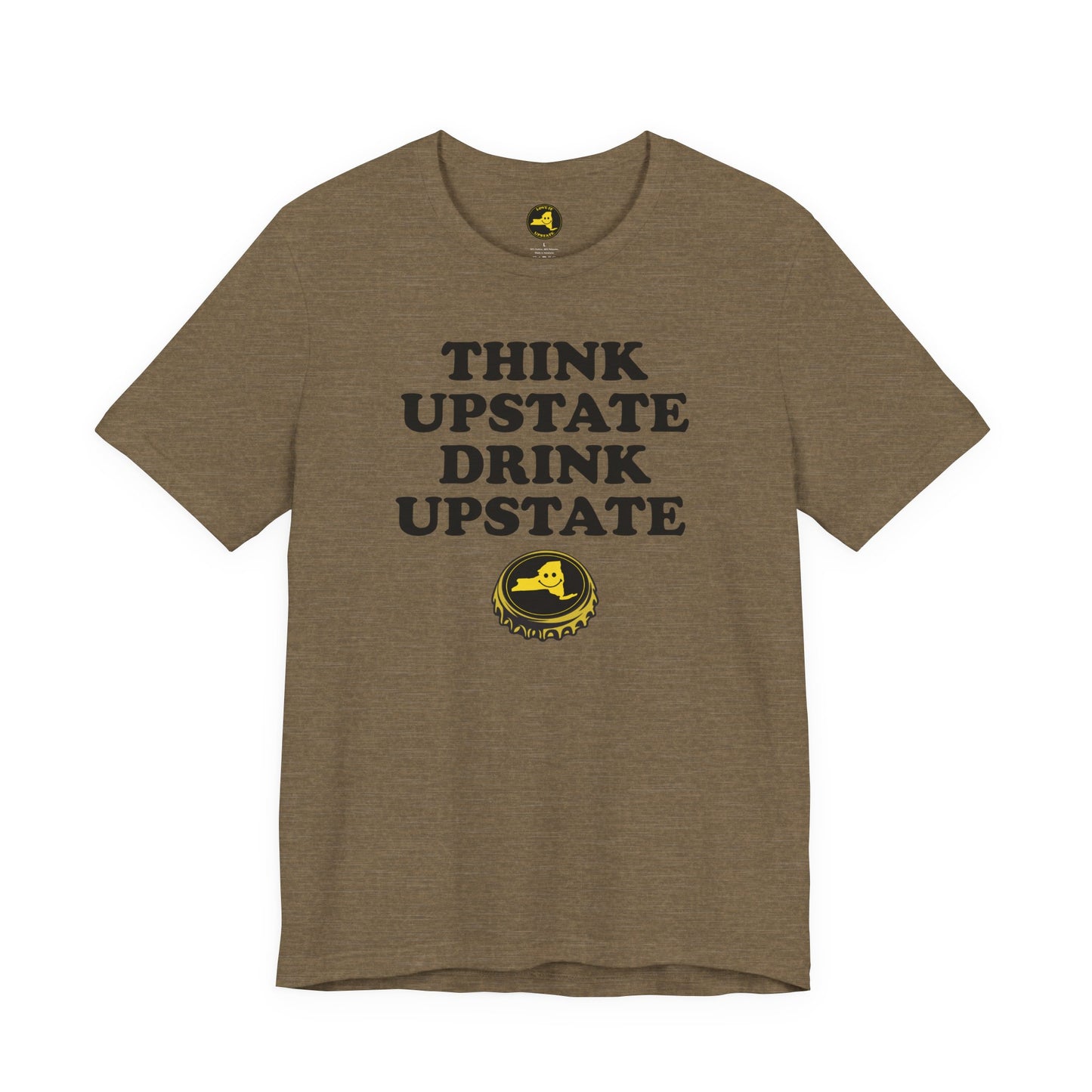 THINK UPSTATE DRINK UPSTATE, Beer Lovers T-Shirt — Craft Beer