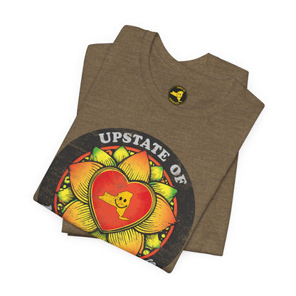Upstate of Mindfulness Distressed Graphic Tee