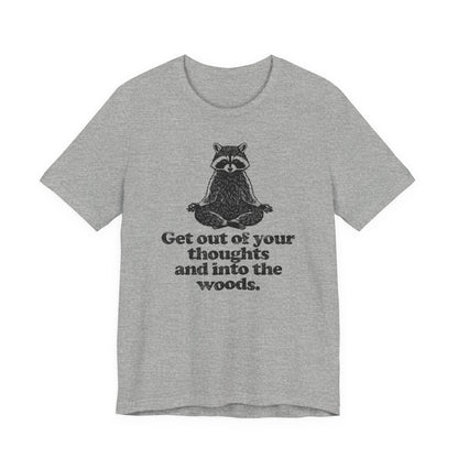 The Zen Raccoon Tee