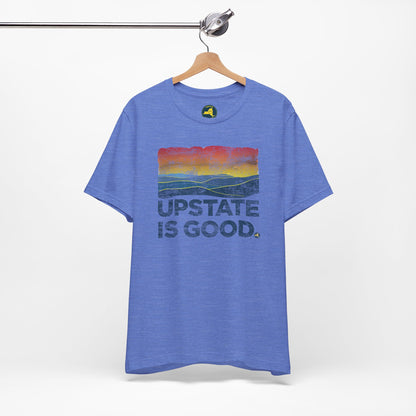 Upstate Is Good Catskills Sunset Tee