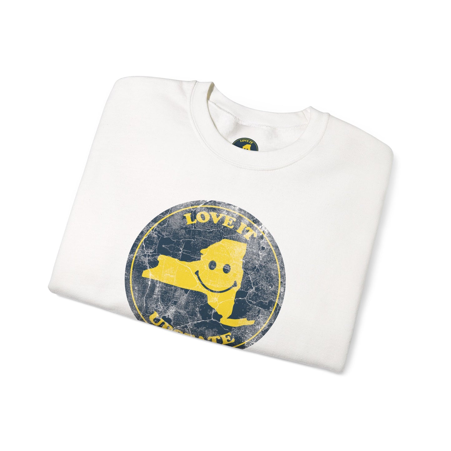 Vintage, Love It Upstate Crewneck Sweatshirt