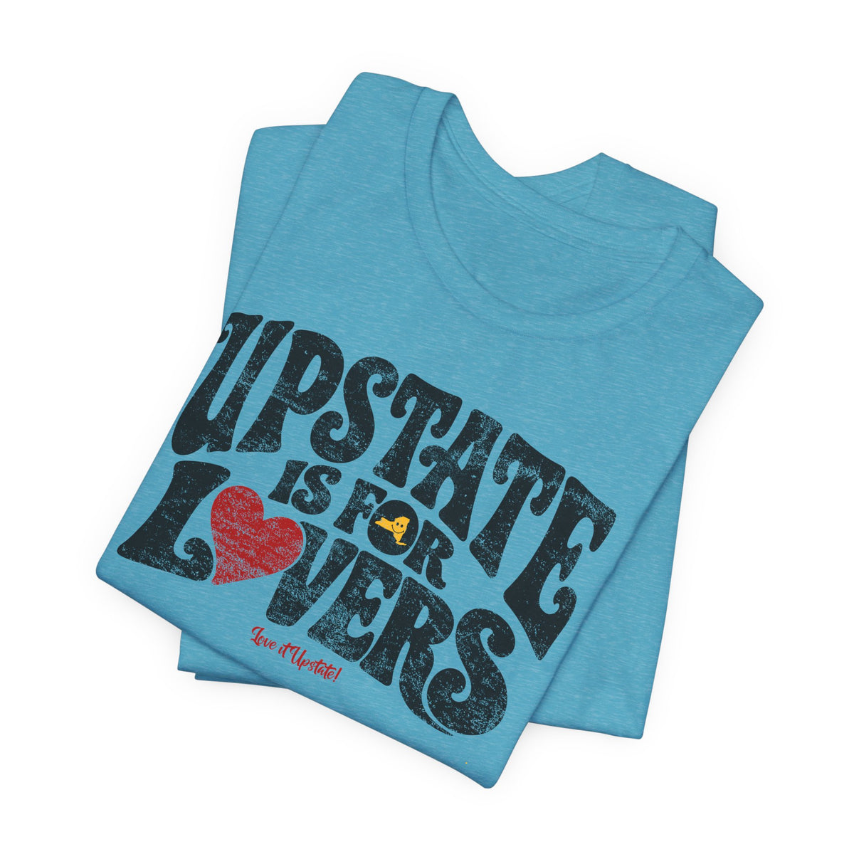 UPSTATE IS FOR LOVERS Vintage Graphic Tee