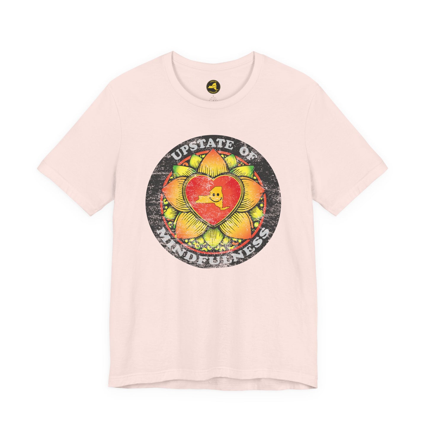 Upstate of Mindfulness Distressed Graphic Tee