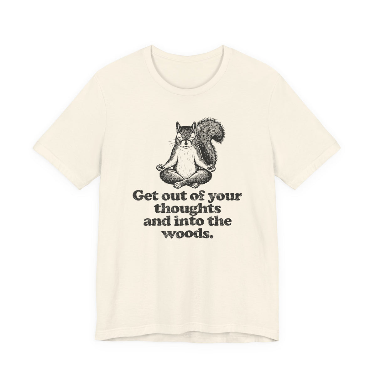 The Zen Squirrel Tee