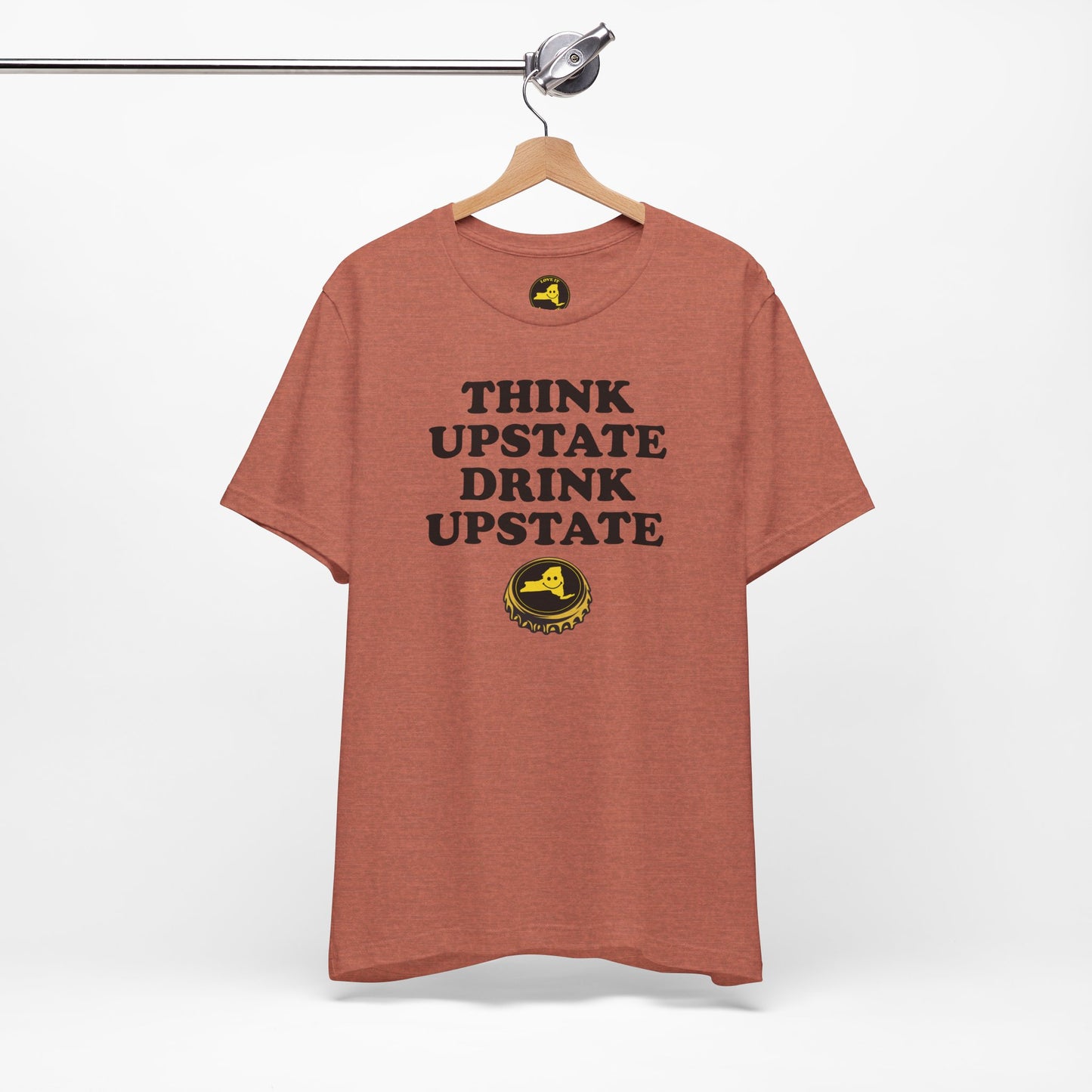 THINK UPSTATE DRINK UPSTATE, Beer Lovers T-Shirt — Craft Beer