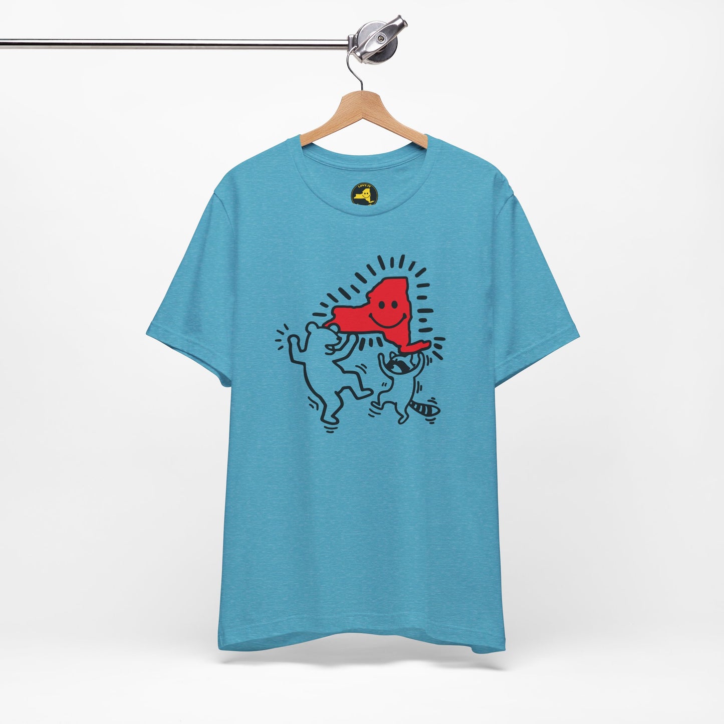 UPSTATE NY POP ART Tee | Inspired by Keith Haring