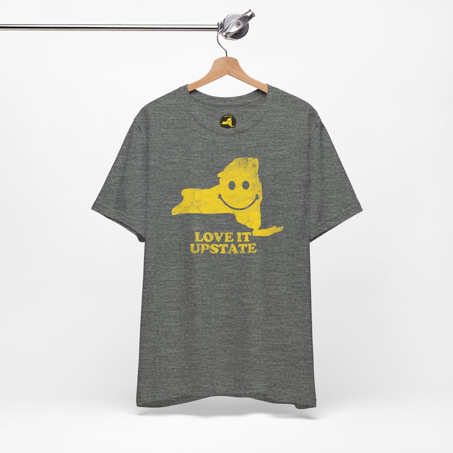LOVE IT UPSTATE Smiley Vintage Tee