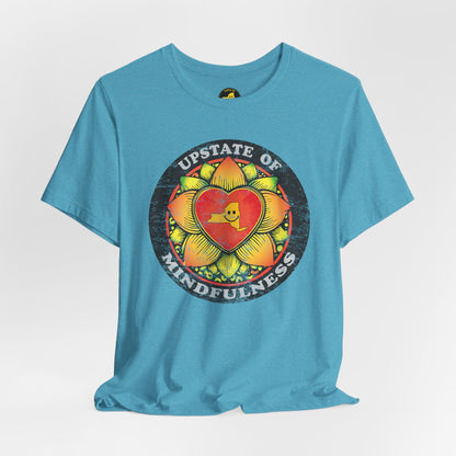 Upstate of Mindfulness Distressed Graphic Tee