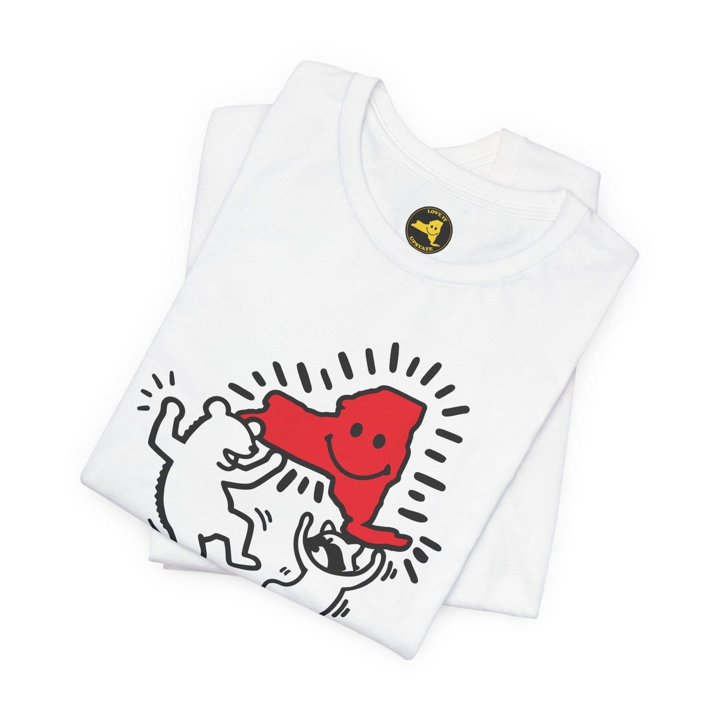 UPSTATE NY POP ART Tee | Inspired by Keith Haring