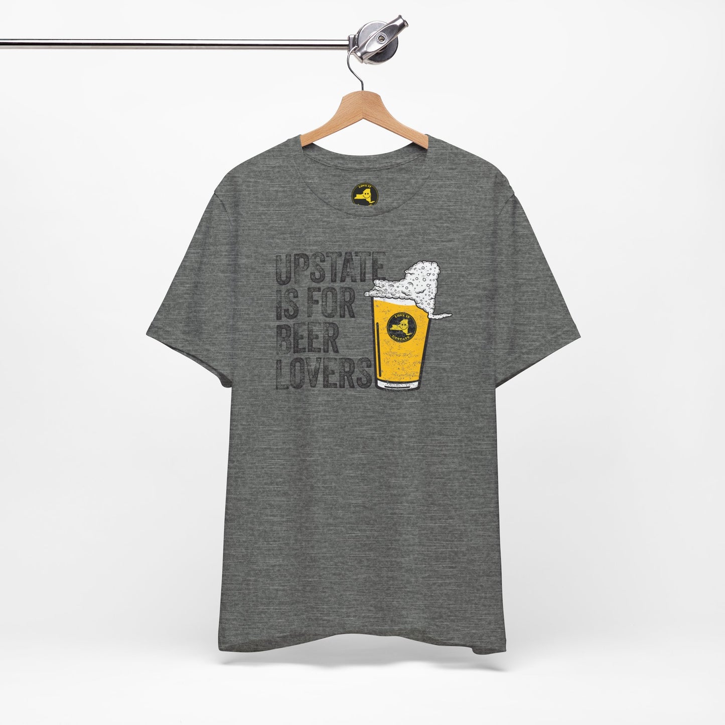 Upstate Is For Beer Lovers T-Shirt — Craft Beer