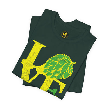 LOVE Upstate Hops Tee