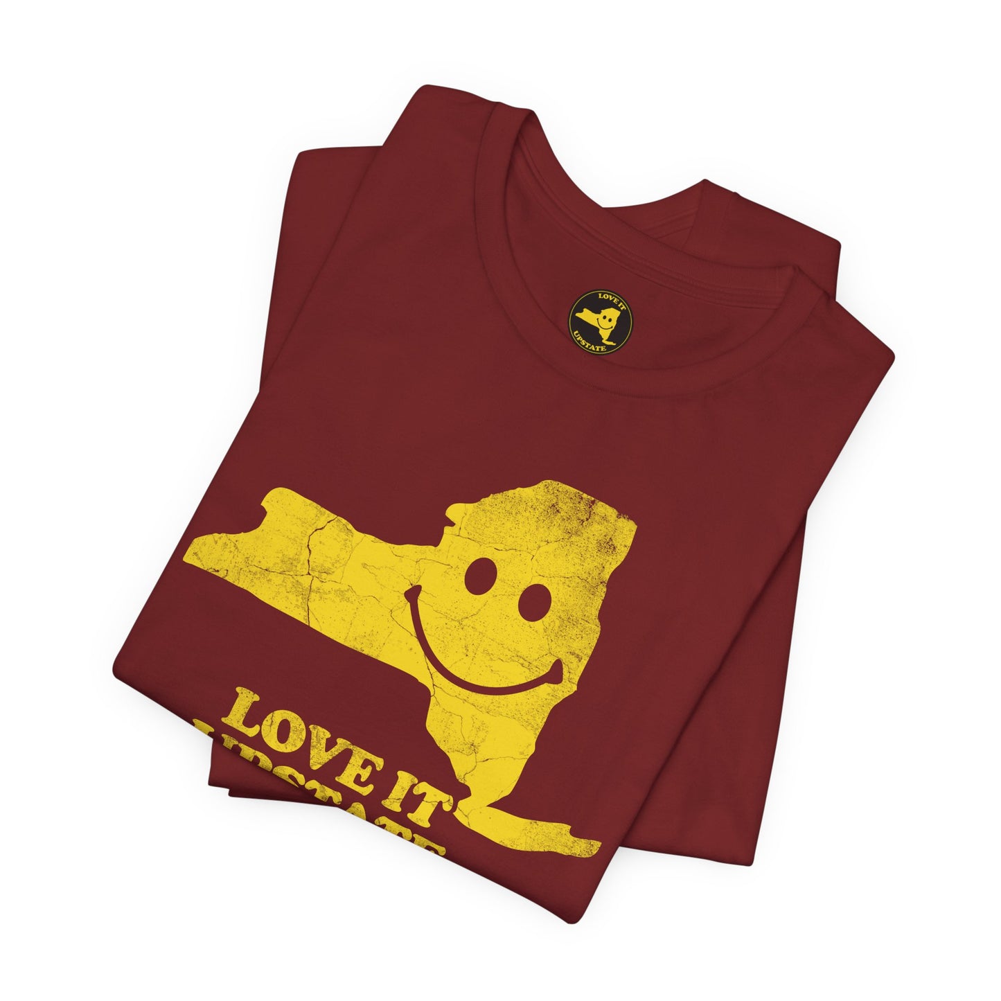 LOVE IT UPSTATE Smiley Vintage Tee